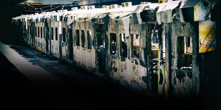 Politicians pass the buck after arson attack leaves 18 burnt carriages