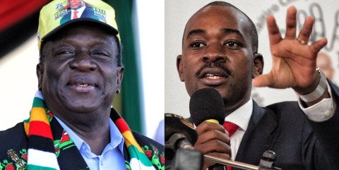 Zimbabwe opposition leader says poll threatened by fraud